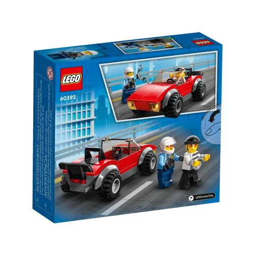 LEGO® Rendőrségi motoros autós üldözés