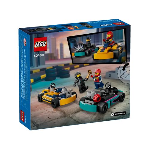 LEGO® Gokartok és versenypilóták