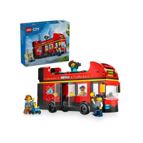 LEGO® Piros emeletes turistabusz