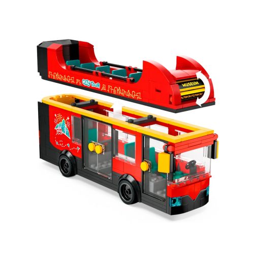 LEGO® Piros emeletes turistabusz