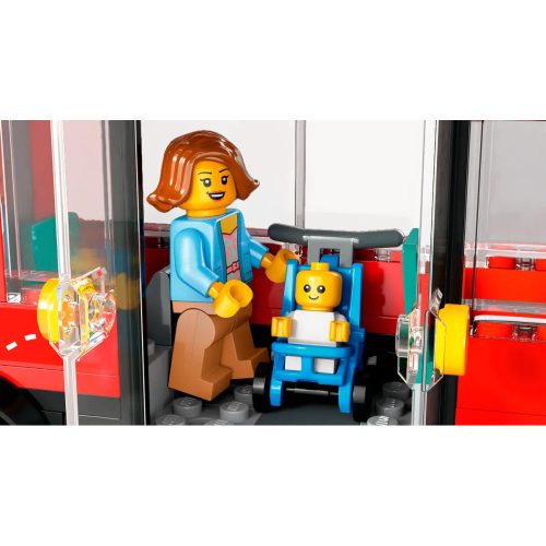 LEGO® Piros emeletes turistabusz