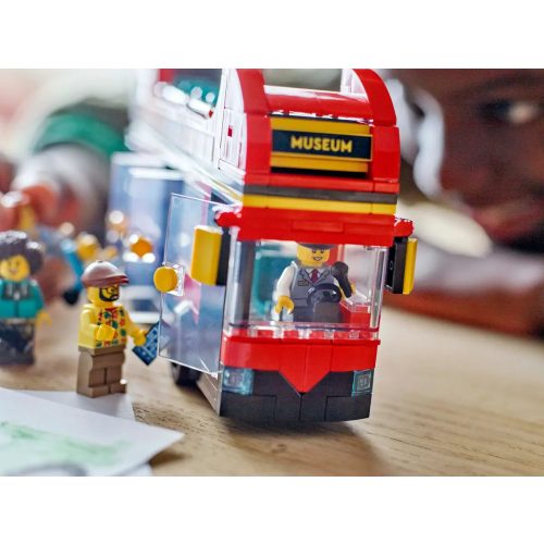 LEGO® Piros emeletes turistabusz