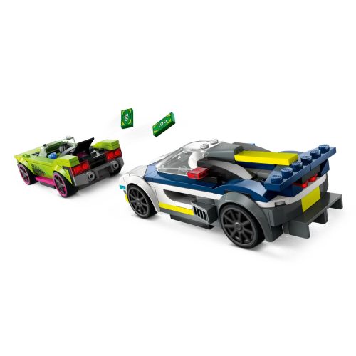 LEGO® Rendőrautó és sportkocsi hajsza