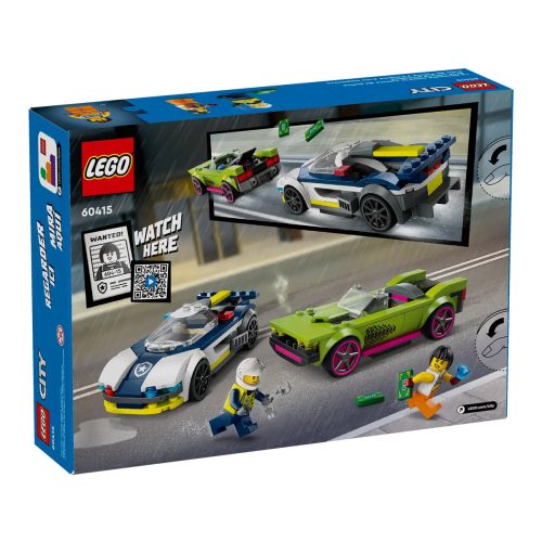 LEGO® Rendőrautó és sportkocsi hajsza