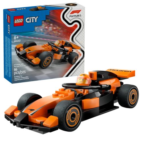 LEGO® F1®-es pilóta McLaren versenyautóval