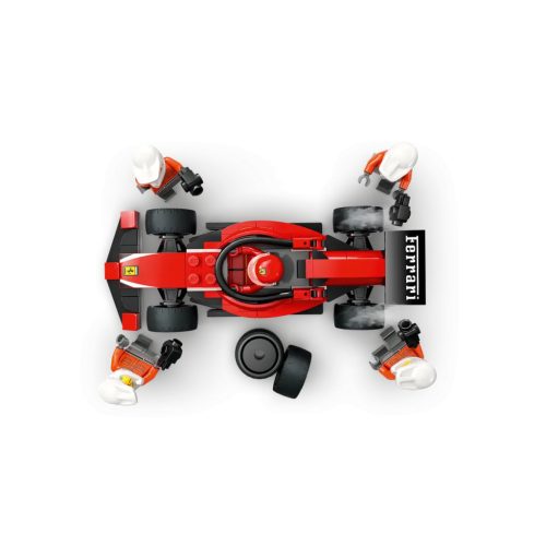 LEGO® F1®-es boxutca és személyzet, Ferrari autóval