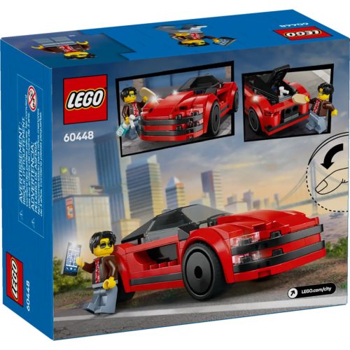 LEGO® Piros sportautó