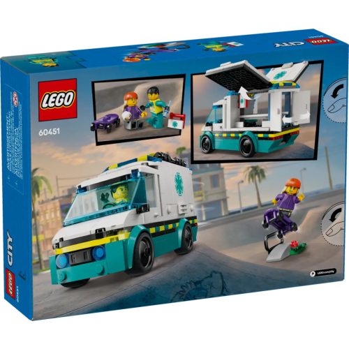 LEGO® Sürgősségi mentőautó