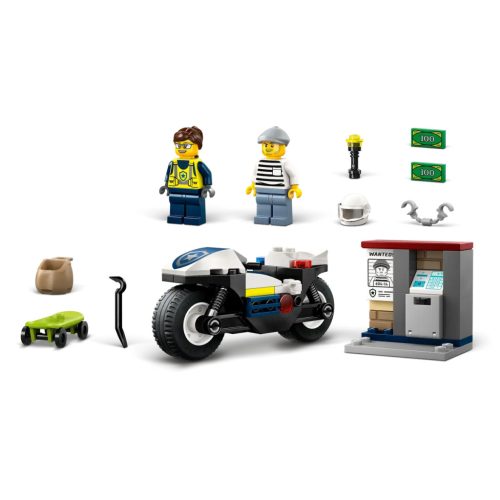 LEGO® 60455 Üldözés rendőrségi motorkerékpárral