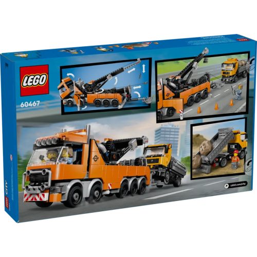 LEGO® 60467 Nagy teljesítményű vontató daruval