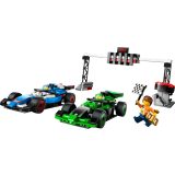 LEGO® 60474 F1® rajt VCARB és Sauber versenyautókkal