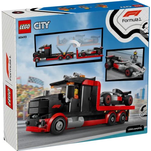 LEGO® 60493 F1®-es kamion egy F1®-es Audi versenyautóval
