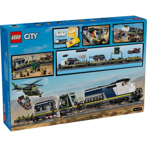 LEGO® 60508 Rablás a rendőrségi vonaton