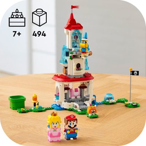 LEGO® Super Mario 71407 - Peach macskajelmez és befagyott torony kiegészítő szett