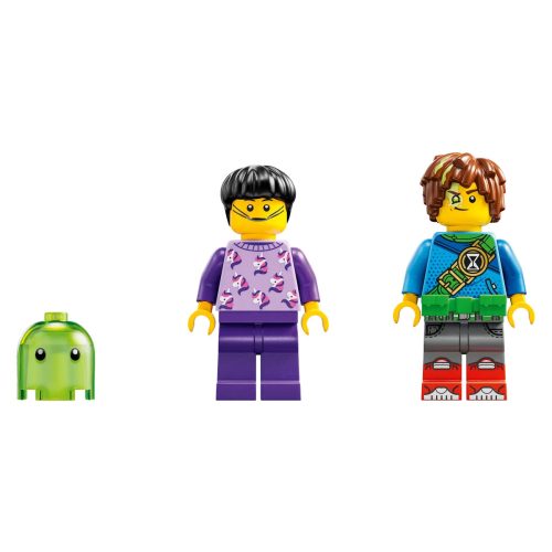 LEGO® Mateo és Z-Blob a robot