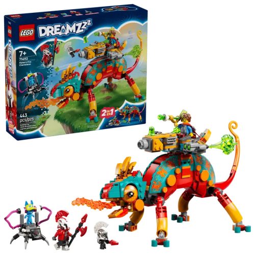 LEGO® 71492 Mateo tűzkaméleonja