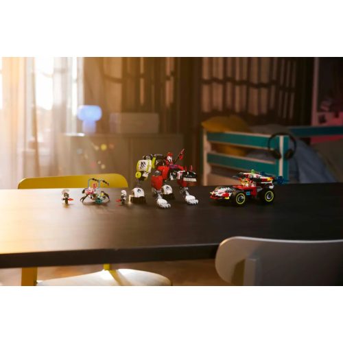 LEGO® Cooper tigrisrobotja és Zero hot rod autója