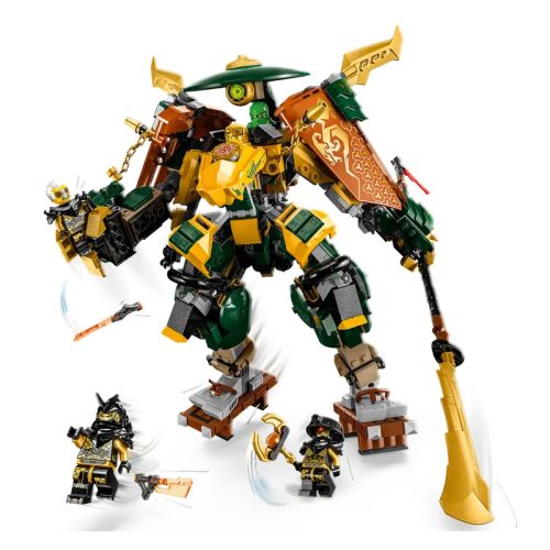 LEGO® Lloyd és Arin nindzsacsapatának robotjai