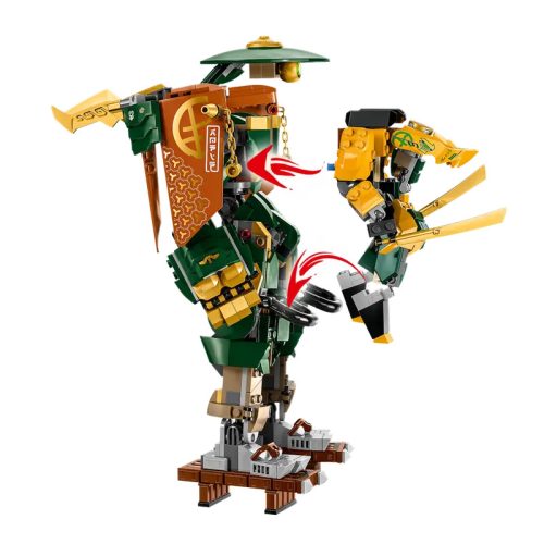 LEGO® Lloyd és Arin nindzsacsapatának robotjai