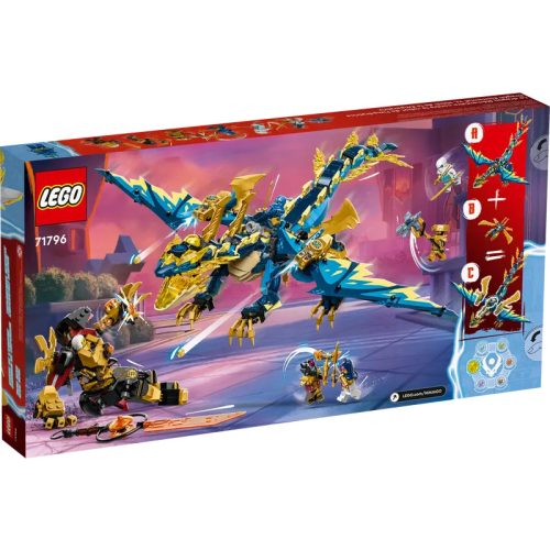 LEGO® Elemi sárkányok vs. A császárnő robotja