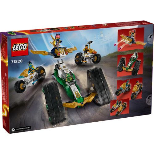 LEGO® A nindzsacsapat kombinálható járműve