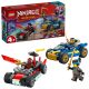 LEGO® 71840 Rogue és Drix versenyautós párbaja