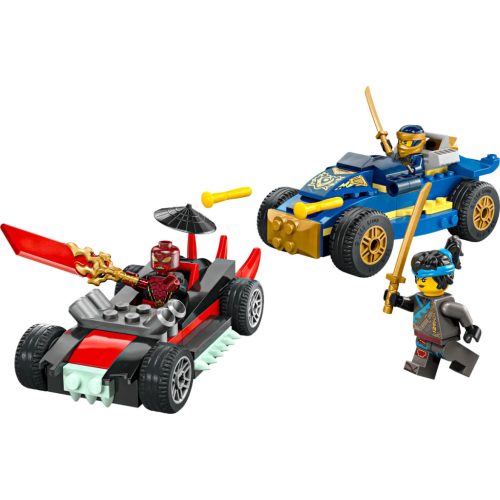 LEGO® 71840 Rogue és Drix versenyautós párbaja