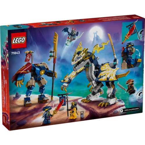 LEGO® 71843 Rouge sárkánylovas robotja