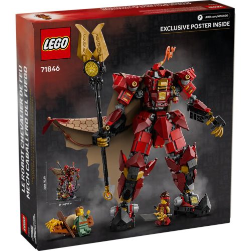 LEGO® 71846 Tűzlovag harci robot