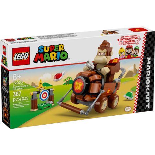 LEGO® Mario Kart™ – Donkey Kong és DK Jumbo