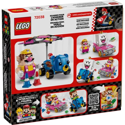 LEGO® 72038 Mario Kart™ – Wario és King Boo