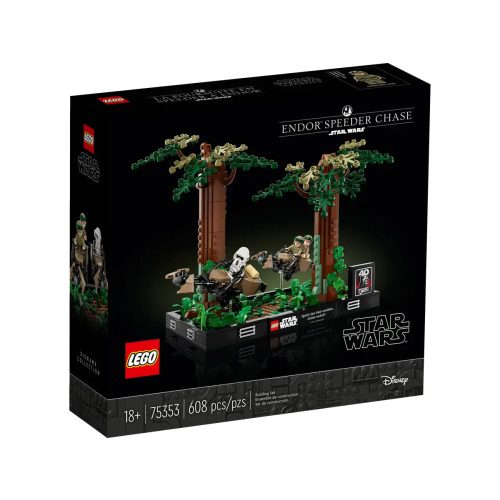 LEGO® Endor™ sikló üldözés dioráma