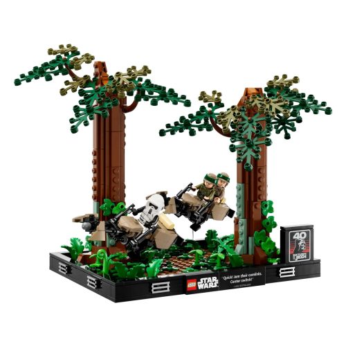 LEGO® Endor™ sikló üldözés dioráma