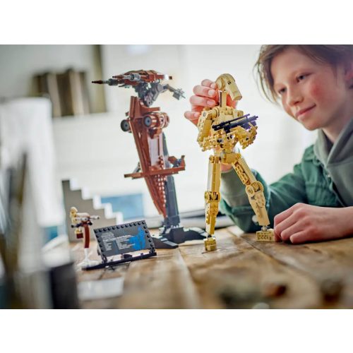LEGO® 75428 Harci droid™ és egy STAP