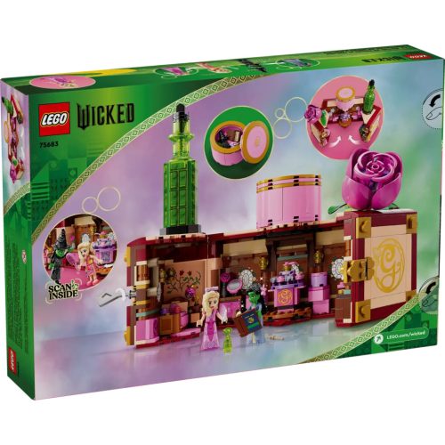 LEGO® Glinda és Elphaba kollégiumi szobája