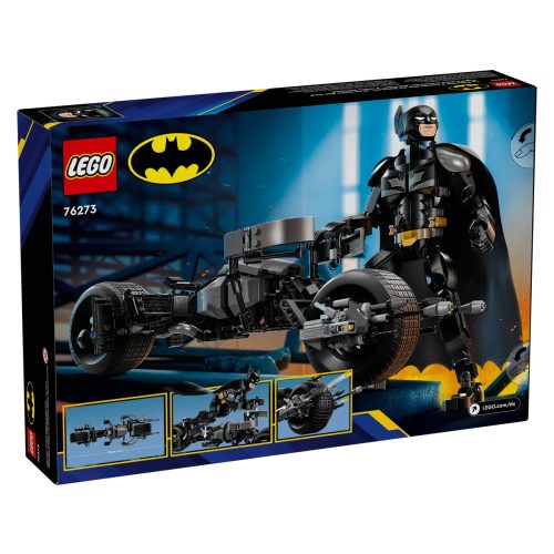 LEGO® Batman™ építőfigura és a batmotor