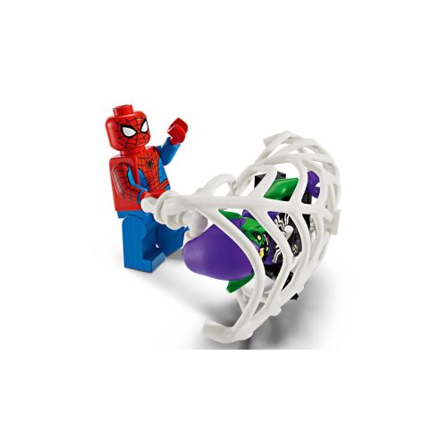 LEGO® Pókember versenyautó & Venomizált Zöld Manó