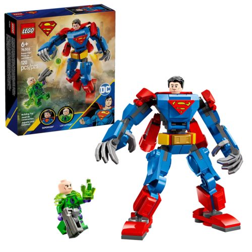 LEGO® Superman™ robot vs. Lex Luthor™