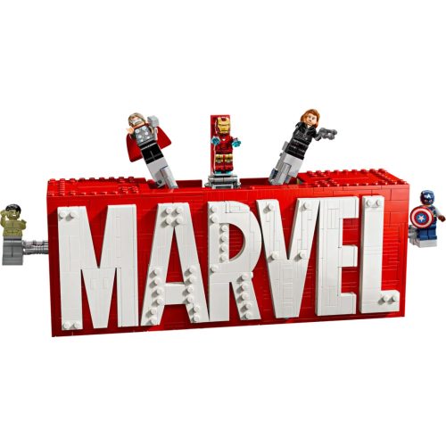 LEGO® MARVEL logó és minifigurák