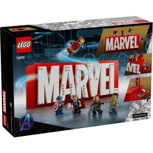 LEGO® MARVEL logó és minifigurák