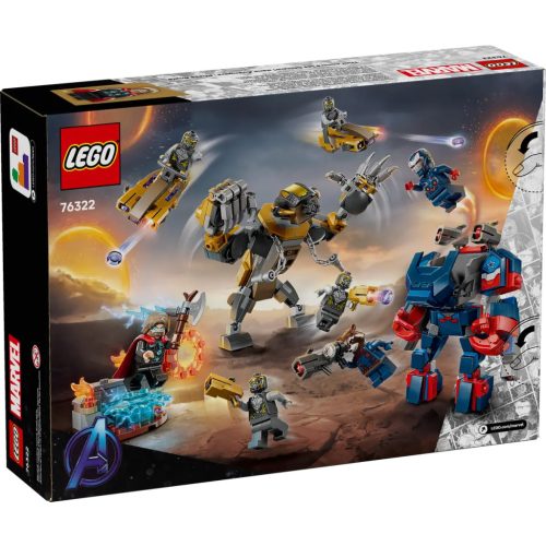 LEGO® 76322 Bosszúállók: Végjáték Thor a chitauri harcosok ellen