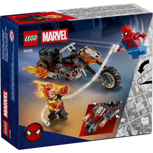 LEGO® 76335 Pókember a motoros Szellemlovas ellen