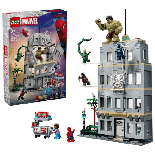 LEGO® 76350 Pókember és Hulk csatája