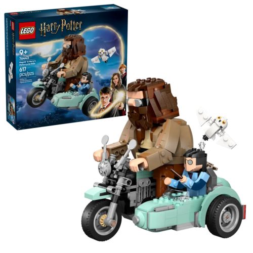 LEGO® Hagrid™ és Harry motoros kalandjai