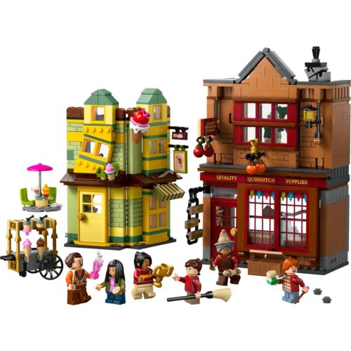 LEGO® 76452 Kviddics™ a javából sportszaküzlet és a Fagylaltszalon