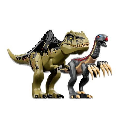 LEGO® Giganotosaurus és therizinosaurus támadás