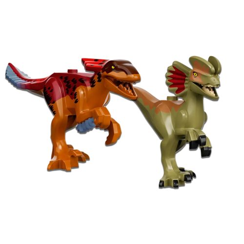 LEGO® Pyroraptor és Dilophosaurus szállítás