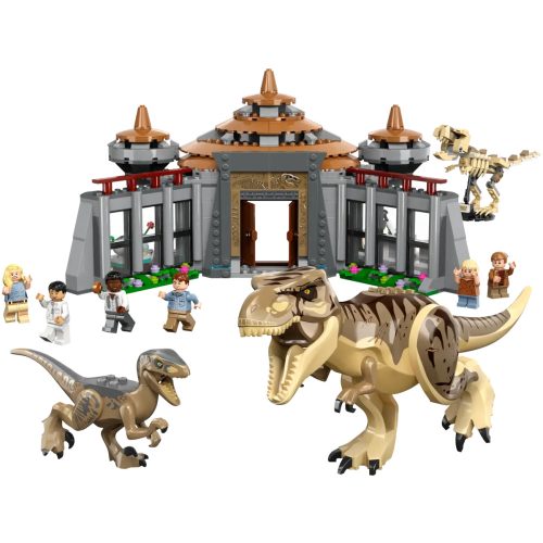 LEGO® Látogatóközpont: T-Rex és raptortámadás