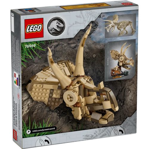 LEGO® Dinómaradványok: Triceratops-koponya