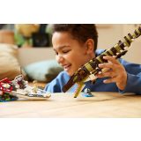 LEGO® 76974 Vízi küldetés és kockákból épült Mosasaurus